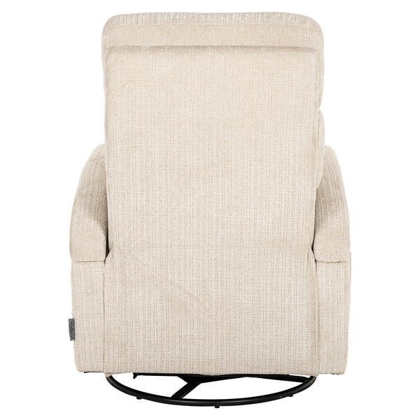 Swivel Relax Chair Denvi Beige Chenille (niagara 902 Beige)