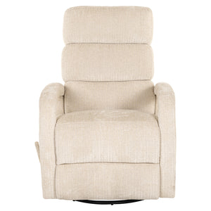 Swivel Relax Chair Denvi Beige Chenille (niagara 902 Beige)