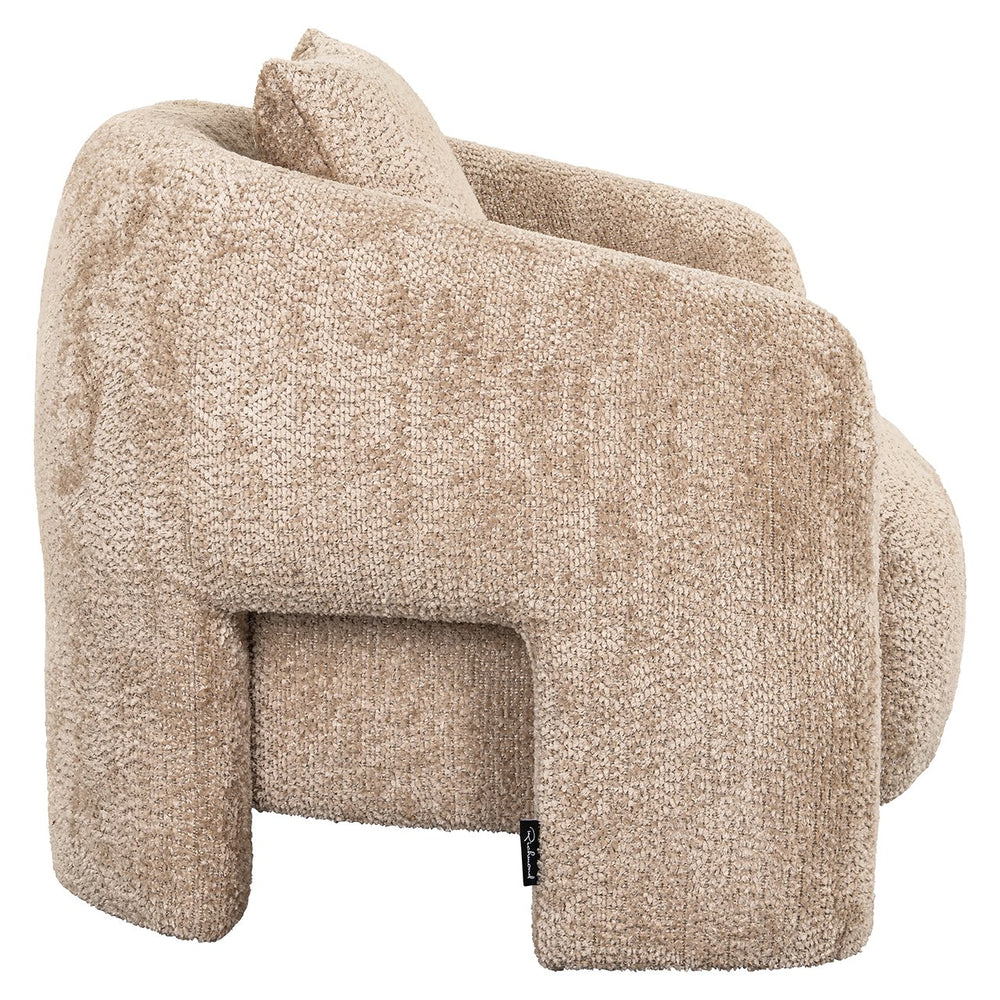 Lounge chair Milania lovely beige (Be Lovely 170 Beige)