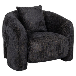 Lounge chair Milania lovely black (Be Lovely 17 Black)
