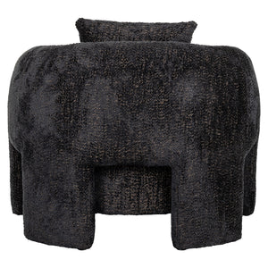 Lounge Chair Milania Lovely Black (be Lovely 17 Black)