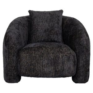 Lounge Chair Milania Lovely Black (be Lovely 17 Black)