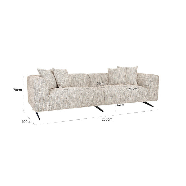 Sofa Hoxton 3 – Seater (be Trendy 01 Nature)