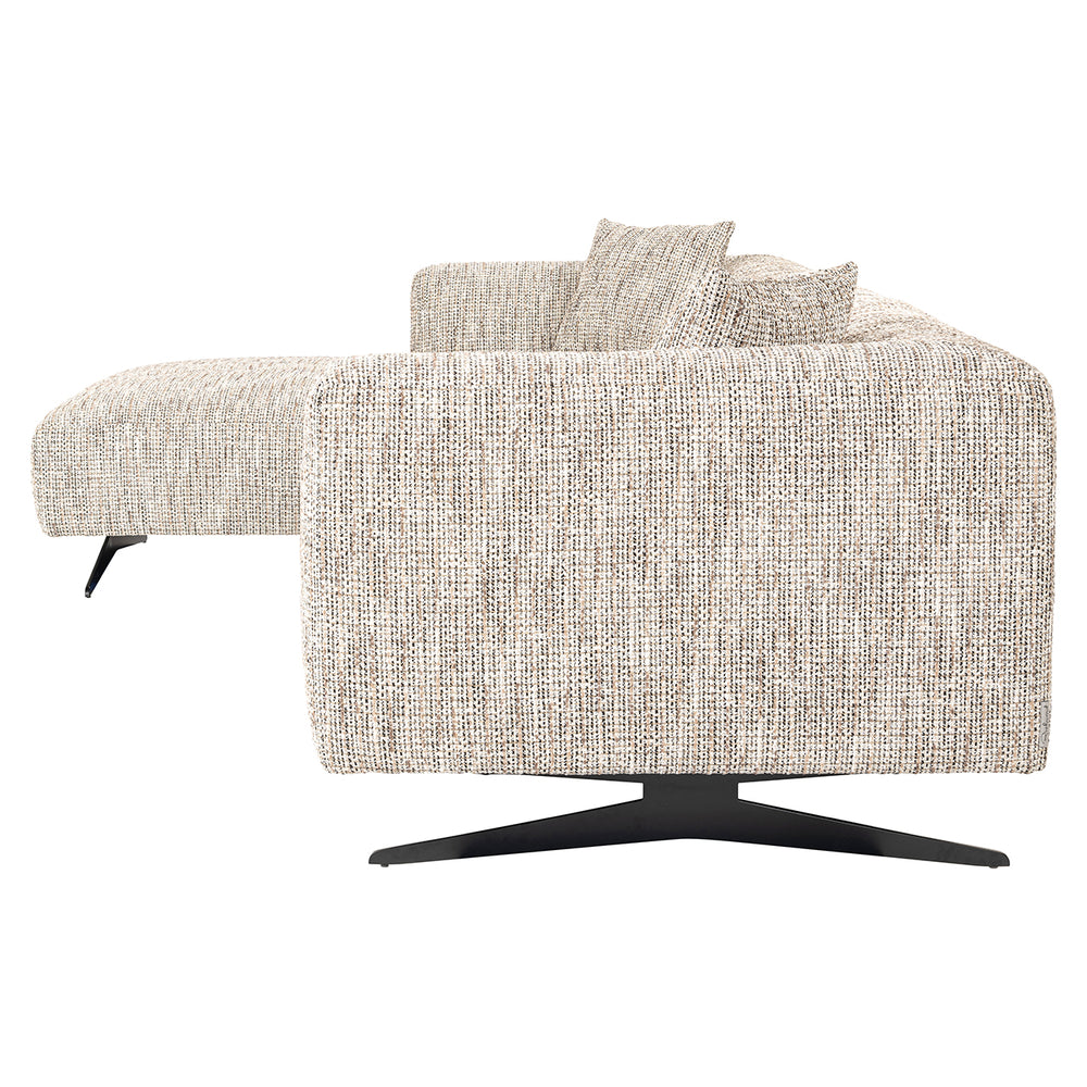 Sofa Hoxton 3-seater + lounge left (Be Trendy 01 Nature)