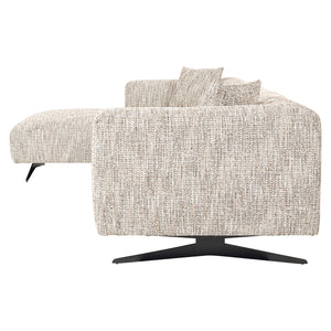 Sofa Hoxton 3 – Seater + Lounge Left (be Trendy 01 Nature)