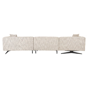 Sofa Hoxton 3 – Seater + Lounge Left (be Trendy 01 Nature)