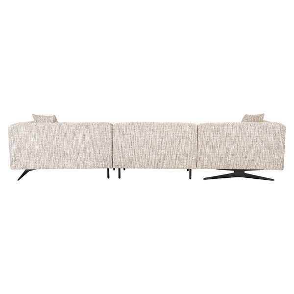Sofa Hoxton 3 – Seater + Lounge Left (be Trendy 01 Nature)