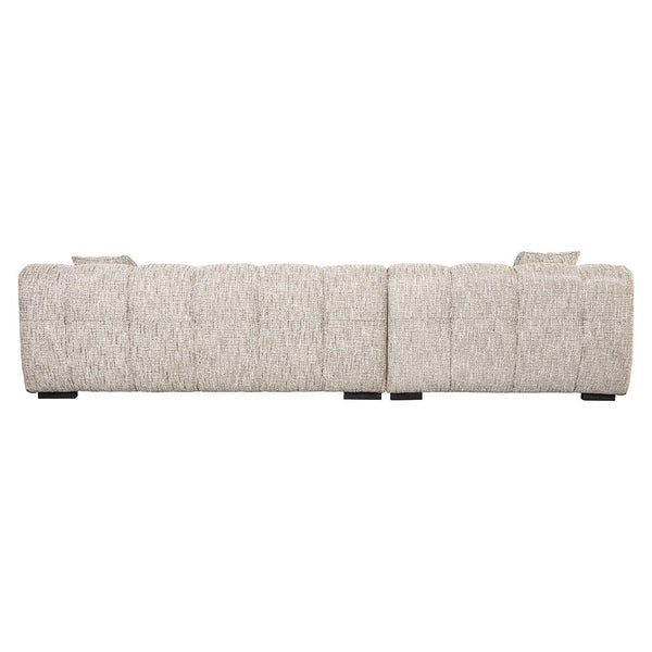 Sofa Hazel 3 – Seater + Lounge Left Trendy Nature (be Trendy 01 Nature)