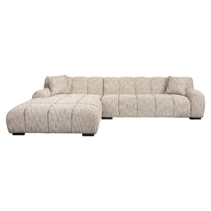 Sofa Hazel 3 – Seater + Lounge Left Trendy Nature (be Trendy 01 Nature)