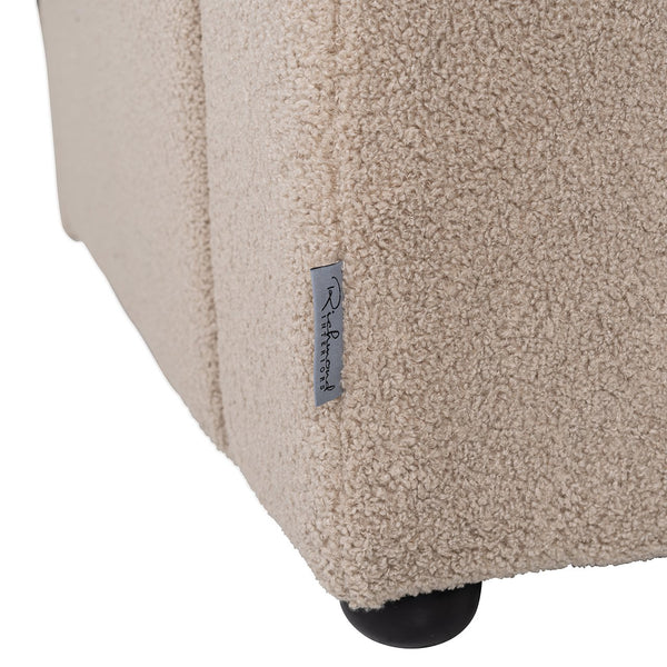 Sofa Grayson Arm Left Sand Furry | Fully Upholstered Right (himalaya 902 Sand Furry)