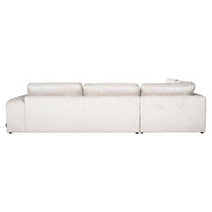 Sofa Lund 3 – Seater + Ottoman Left Cream Fusion (fusion Cream 02)