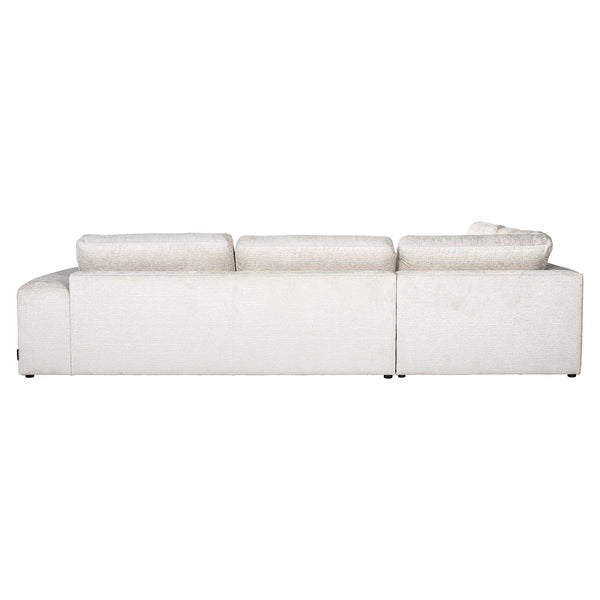 Sofa Lund 3 – Seater + Ottoman Left Cream Fusion (fusion Cream 02)
