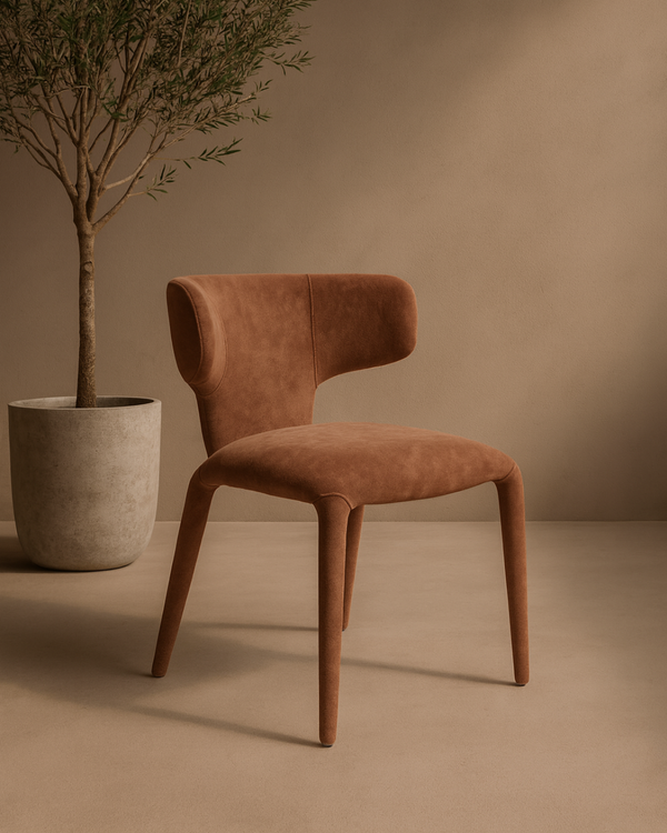 Sahara Dining Chair - Set of 2 - Rust - Tommy Franks