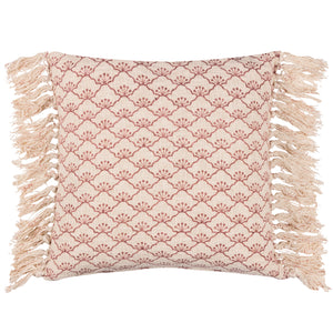 Saku 50x50 Feather Filled Cushion Kilm Red
