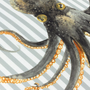 Salcombe Octopus 43x43 Feather Filled Cushion Multi - view 5