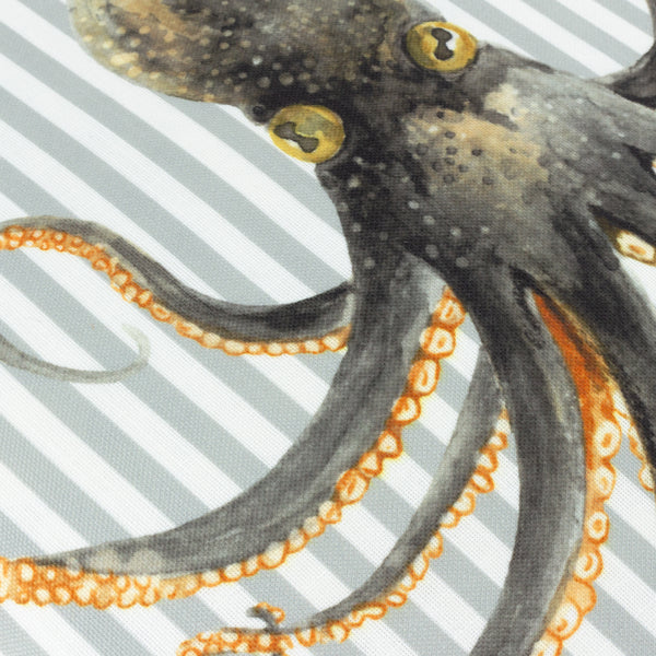 Salcombe Octopus 43x43 Feather Filled Cushion Multi - view 5
