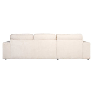 Sofa Santos Lounge Left + 2,5 – Seater Beige Niagara (niagara 902 Beige)