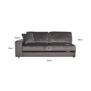 Sofa Santos 3 – Seater Arm Left