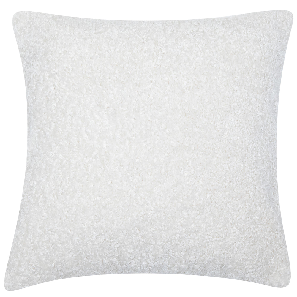 Textured Faux Fur Ivory 45x45