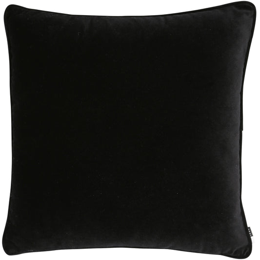 VELVET PIPED BLACK 43 X 43