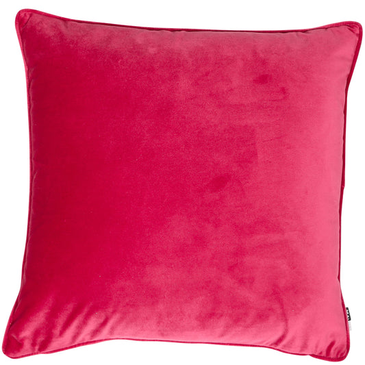 VELVET PIPED FUSCHIA 43 X 43