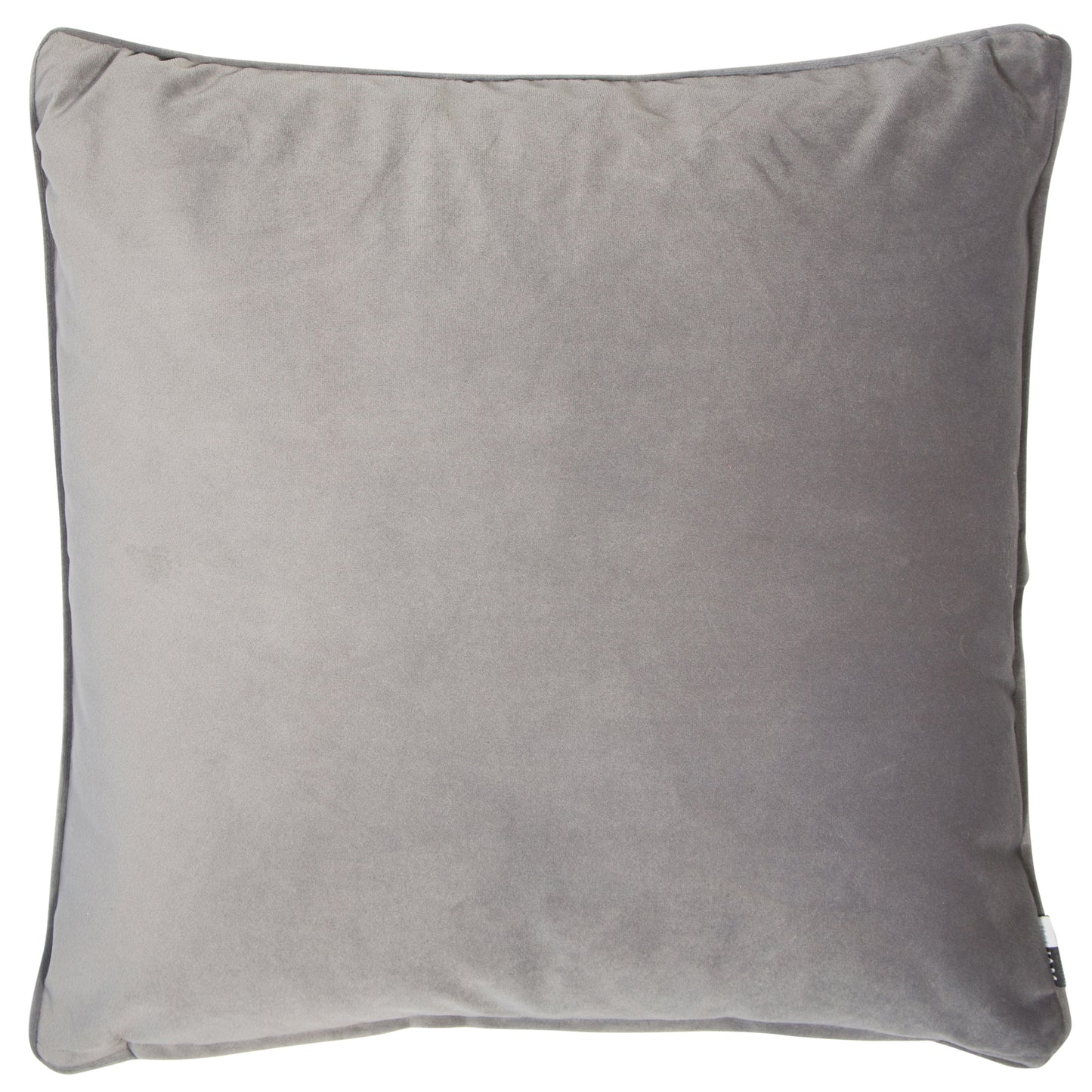VELVET PIPED GREY 43 X 43