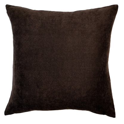 PAISLEY  VELVET CUSHION IN PLUM TONES 45 X 45