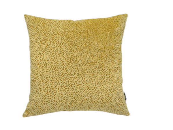 Cut Velvet Dots in Gold