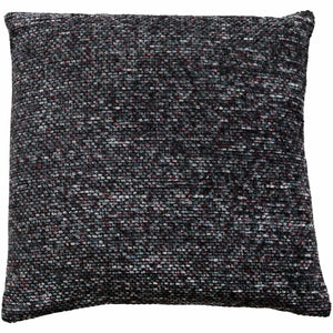 Ombre Chenille Squares with Velvet Bk Purple 43x43