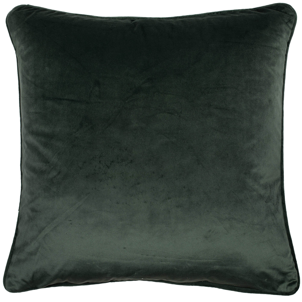 Printed Butterfly Cushion on Velvet with Emb and Piped 45x45