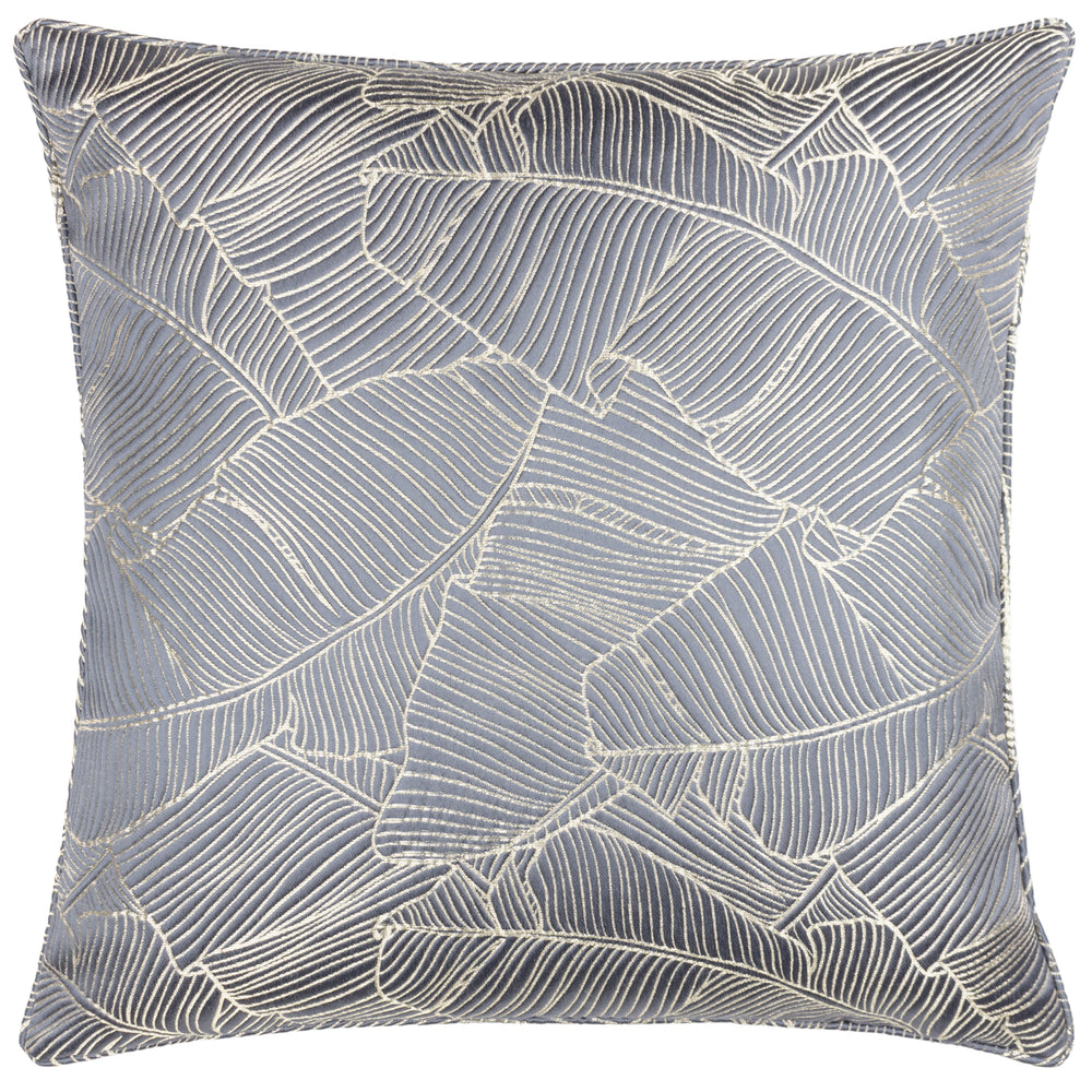 Seymour 50x50 Feather Filled Cushion Storm Blue