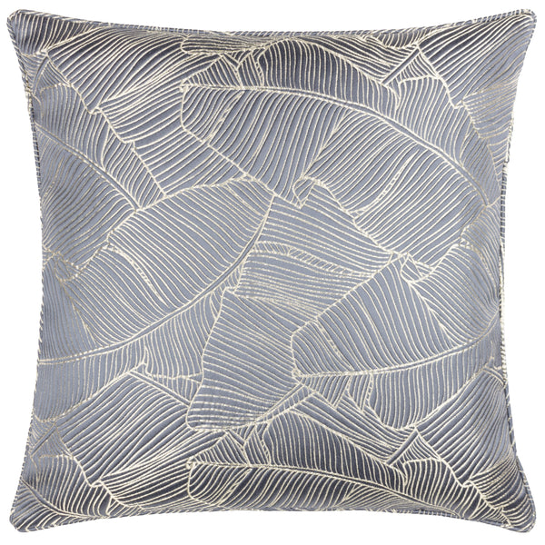 Seymour 50x50 Feather Filled Cushion Storm Blue - view 2