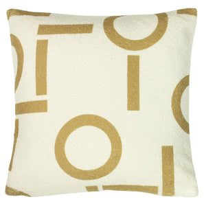 Shearling Circa 43x43 Feather Filled Cushion Honey - view 2