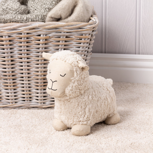 Sheep Doorstop White - view 6