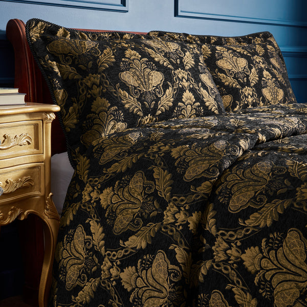 Shiraz 275x275 Bedspread Black - Riva