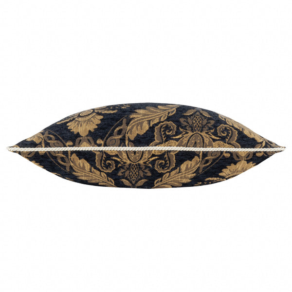 Shiraz Feather Filled Cushion 45x45 Black - view 3