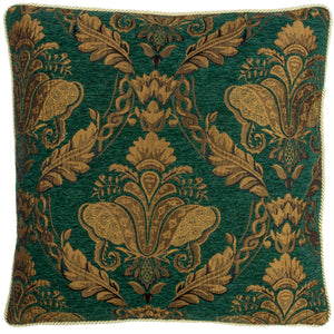 Shiraz Feather Filled Cushion 45x45 Emerald - view 2