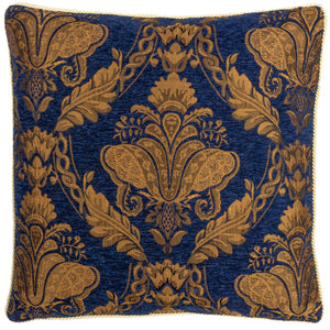 Shiraz Feather Filled Cushion 45x45 Navy - view 2