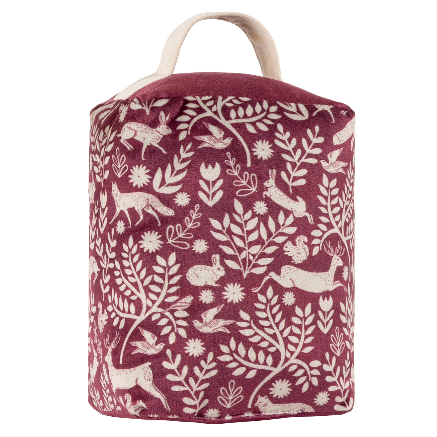 SKANDI WOODLAND DOORSTOP BERRY