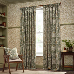 Snakeshead 117x137 Pencil Pleat Curtains Sunflower/stone - view 3
