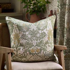 Snakeshead 167x228 Pencil Pleat Curtains Sunflower/stone - view 5