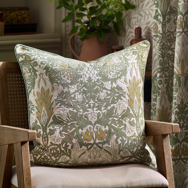 Snakeshead 228x228 Pencil Pleat Curtains Sunflower/stone - view 5