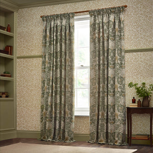 Snakeshead 228x228 Pencil Pleat Curtains Sunflower/stone - view 7