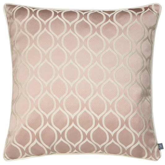SOLITAIRE 50X50 FEATHER FILLED CUSHION ROSE