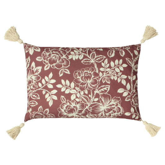 SOMERTON 35X50 FEATHER FILLED CUSHION MULBERRY