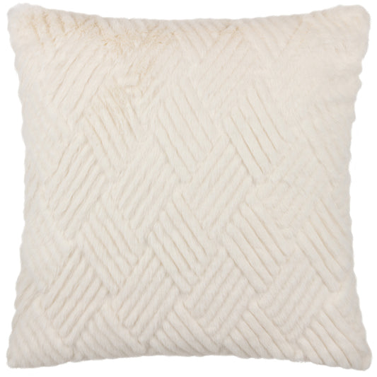 SONNET 45X45 FEATHER FILLED CUSHION ECRU