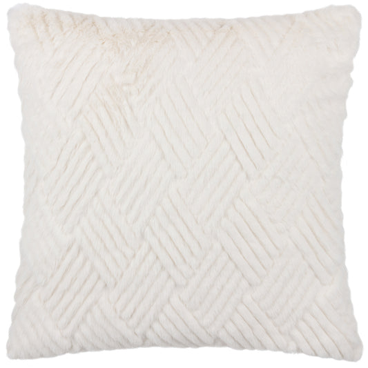 SONNET 45X45 FEATHER FILLED CUSHION WHITE
