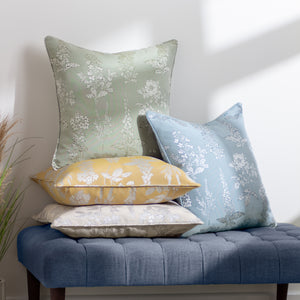 Sophia 50x50 Feather Filled Cushion Sage - view 6