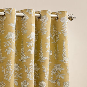 Sophia 168x137 Eyelet Curtain Gold - view 3