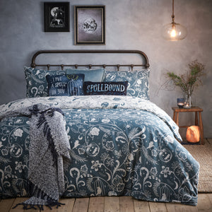 Spellbound Single Duvet Set Cloud Stormy Grey